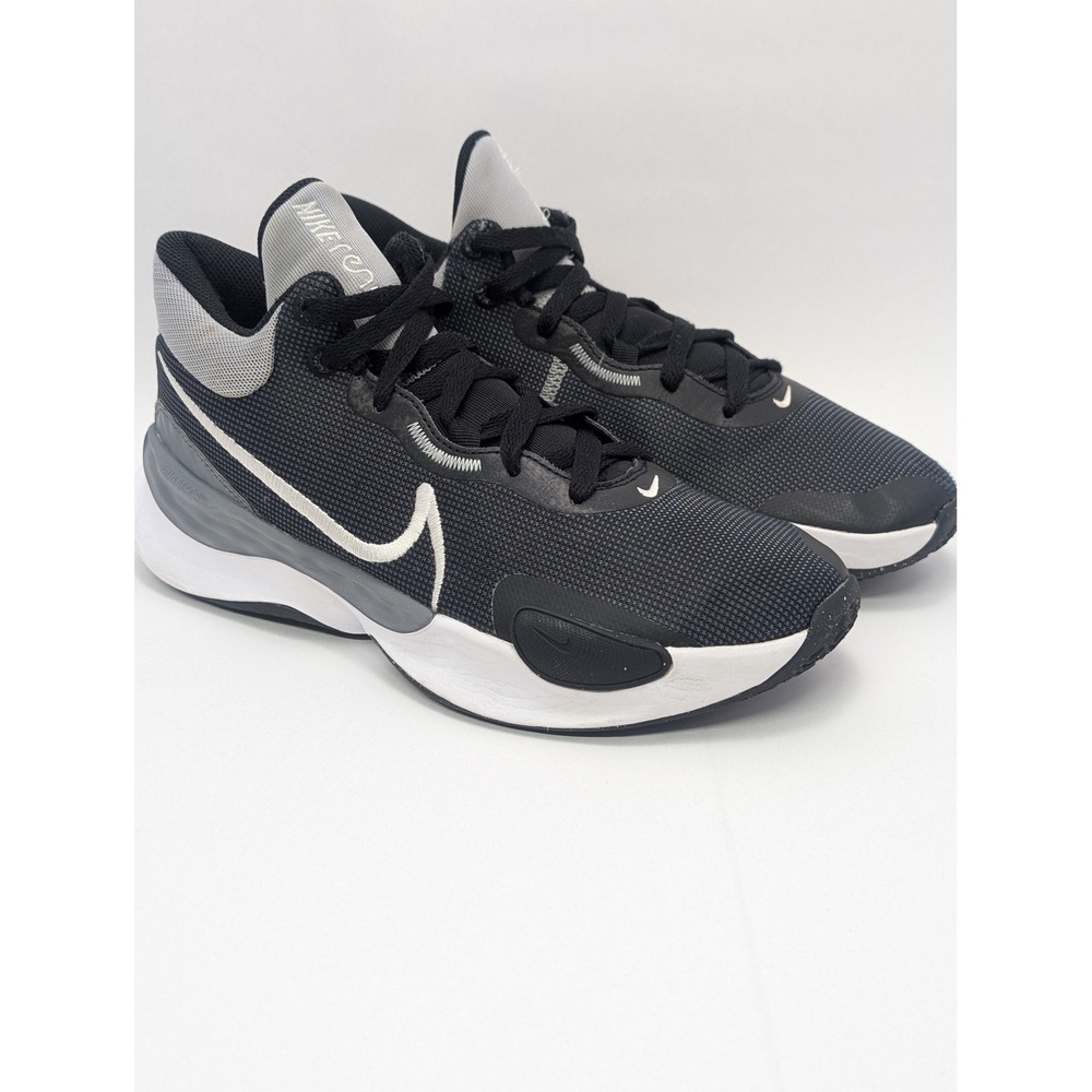 Nike Renew Elevate 3 Mens Basketball Shoes Black Grey White DD9304-002 Size 8